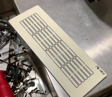 PVC cutting dies for labels