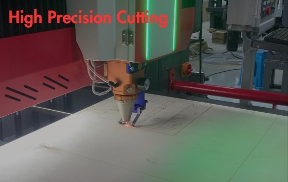 fast axial flow laser die cutting machine