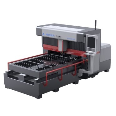 axial fast flow laser die cutting machine