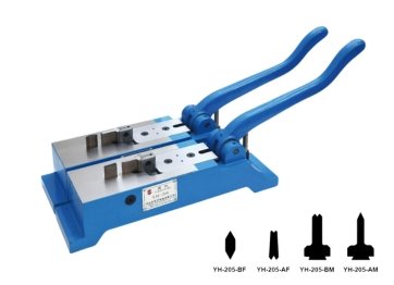 manual bending machine (male and female) 60 100mm steel rule