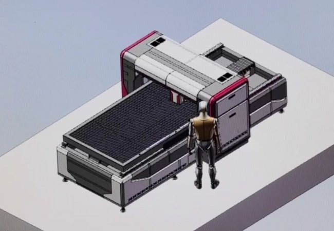 400W 600W die board laser cutter