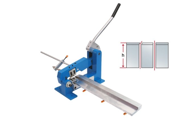 single side lipping manual steel rule cutter